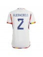 Belgien Toby Alderweireld #2 Auswärtstrikot WM 2022 Kurzarm